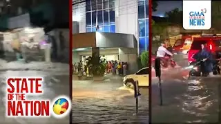 Iloilo at Bacolod, binaha dahil sa ulang dala ng Southwesterly Windflow | SONA