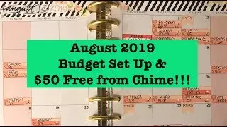 Budget With Me August 2019 + Free $50 from Chime Bank