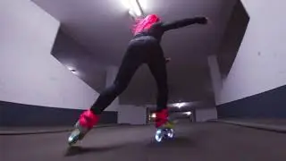 Skate Flow Video 07 - Parking Garage Up and Down