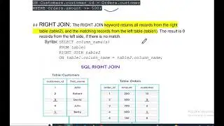 SQL Join | Inner Join | Left Join | Right  Join | Full Join || Database Design