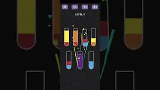 Bottle colour game #gameplay #youtubeshorts #games #clour #coloursort