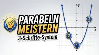 Quadratische Funktionen einfach erklärt: Parabeln zeichnen & verstehen (Mathe-Nachhilfe)