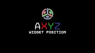 Axyz for SketchUp | Understanding Widget Position