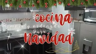 ❄️LIMPIEZA PROFUNDA EN COCINA PARA NAVIDAD|Miestiloencasa #vlog #limpiaconmigo #limpiezaprofunda 