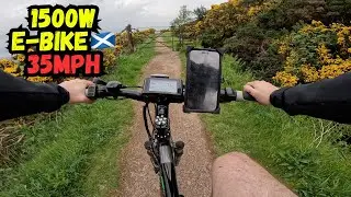 e-Bike MTB | Scottish Hilltop Trail | Off Road Scotland | Greenock Cut | GoPro POV 🏴󠁧󠁢󠁳󠁣󠁴󠁿