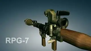 RPG-7 How it works | 3dGun