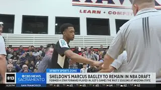 Sheldon's Marcus Bagley to remain in NBA Draft