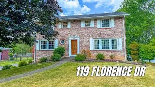 119 Florence Dr, Нью-Стэнтон, Пенсильвания, 15672 — 4-комнатный кирпичный дом в колониальном стил...