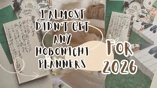 My 2026 Hobonichi order | Hobonichi Weeks  |  A6 Hon