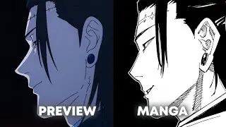 Preview vs Manga || Jujutsu Kaisen season 3 episode 7