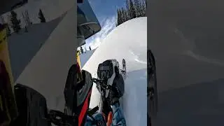 Steep Climb on the Turbo #skidoo #850 #turbo #snow #snowmobile #snowmobiling #wyoming #getwyodboys