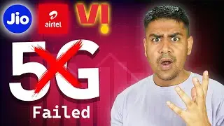 5G Failed in INDIA - Jio, Airtel, Vi, BSNL