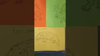 Amazing Permian Life before the Dinosaurs - Byro drawings