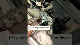 Clutch pedal soft/spony/hard/free kuch bhi ho,yeh karwao !! | Hyundai Creta Clutch pedal hard