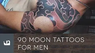 90 Moon Tattoos For Men