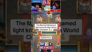 Трехкратный победитель CRL Mohamedlight #jynxzi #clashroyale #реакция #crl #финал #победитель #mo...