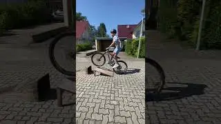 Coole Spr&uuml;nge &uuml;ber meine gro&szlig;en Rampen #bike #jump