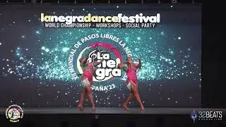 MARIA CAMILA SALAZAR Y LAURA ZABALA   4&ordm; puesto DUO FEMENINO XII Mundial de Pasos Libres La Negra Sa