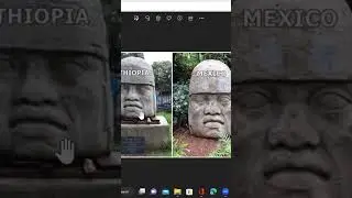 Why Is Olmec Heads Found In Africa & America?