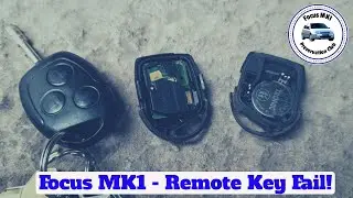 Focus MK1 - Ремонт сломанного брелока!
