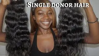 What is single donor hair? + Raw Indian hair vendor (wholesale)
