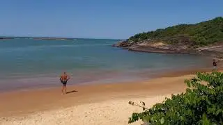 Como chegar a Praia de Bacutia na Enseada Azul em Guarapari