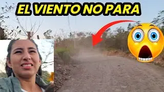 RECORRIDO A SAN JOSE EL NARANJO.Asi se ven los Fuertes vientos  En el Salvador  😱