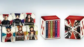 Resident Evil 6 Movie 4K Steelbook Collection Unboxing