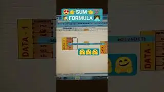 #SUM Formula in excel💯🔥#Advanced excel tutorial #excel#exceltips#exceltutorial #exceltutorial#Short