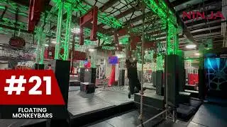 Obstacle #21 Floating Monkey Bars