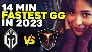 14 MIN FASTEST GG IN 2023 - GG vs EHOME - WTF JUST HAPPENED?! The Lima Major