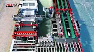 MYT&reg; U shape auto duct line 5 Rectangular duct making nmachine 1250mm