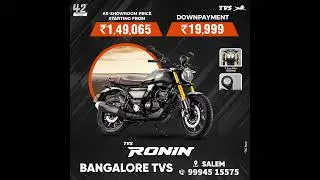 TVS Ronin - Bangalore TVS | Salem