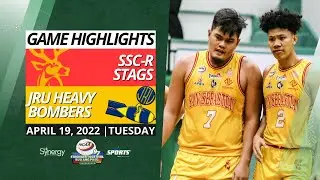 SSC-R Stags vs JRU Heavy Bombers | Game Highlights | April 19, 2022 | NCAA Season 97