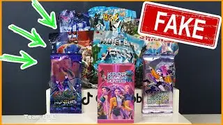 FAKE TOY FRIDAY 8! BOOTLEG BLIND BAGS K Pop Demon Hunters Minecraft   Stitch Sonic Elio