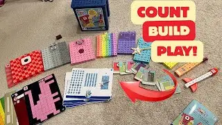 Numberblocks Heroes with Zeroes MathLink Cubes Activity Set Review!