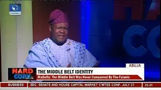 The Middle Belt Not Just A Geographical Expression - Obadiah Mailafia Pt 1 | Hard Copy |