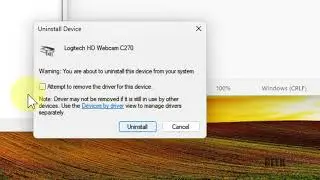 Webcam Error Code 0xA00F4271 (0x80070001) on Windows 11 / 10