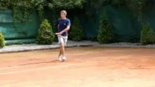 Krzysztof Stempien College Tennis Recruiting Video Part 1