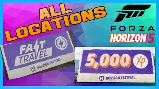 Forza Horizon 5 All Bonus Boards Locations & Fast Travel Boards Locations & XP Board Locations
