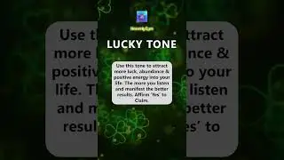 Tone to Attract more Luck, Abundance & Positive Energy into your Life #shorts