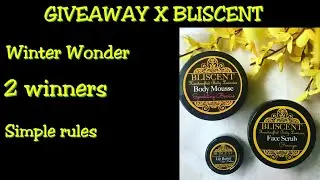 *WINTER GIVEAWAY* | 2 winners | Bliscent X Shopaholic_leo