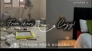 Cozy Bedroom Makeover Pt.2 | SHEIN haul + Room Tour!😚