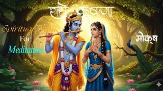 Radha Krishna Spiritual Music for Peace | Meditation | Sleeping | New Meditation Music 2025 | Moksh