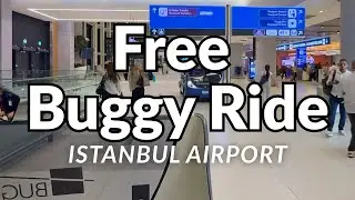 How to Get a Free Buggy Ride at Istanbul Airport✈️