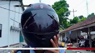 Dua Siswa SMK Satu Purworejo Menciptakan Helm Antibegal