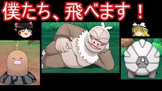 どう考えても飛べねえヤツらの飛行Z【ポケモンUSUM】【ゆっくり実況】