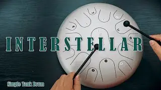 INTERSTELLAR THEME - Tank Drum Cover with Tabs