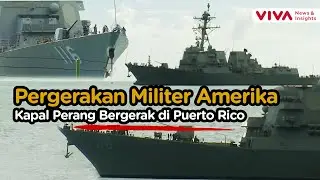 Ketegangan Meningkat, Militer AS Kerahkan Pesawat dan Kapal Perang di Puerto Rico