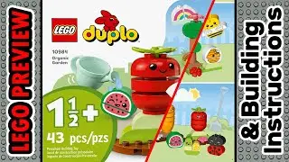 PREVIEW: 10984, LEGO DUPLO, Organic Garden​ & Building Instructions! LEGO 2023